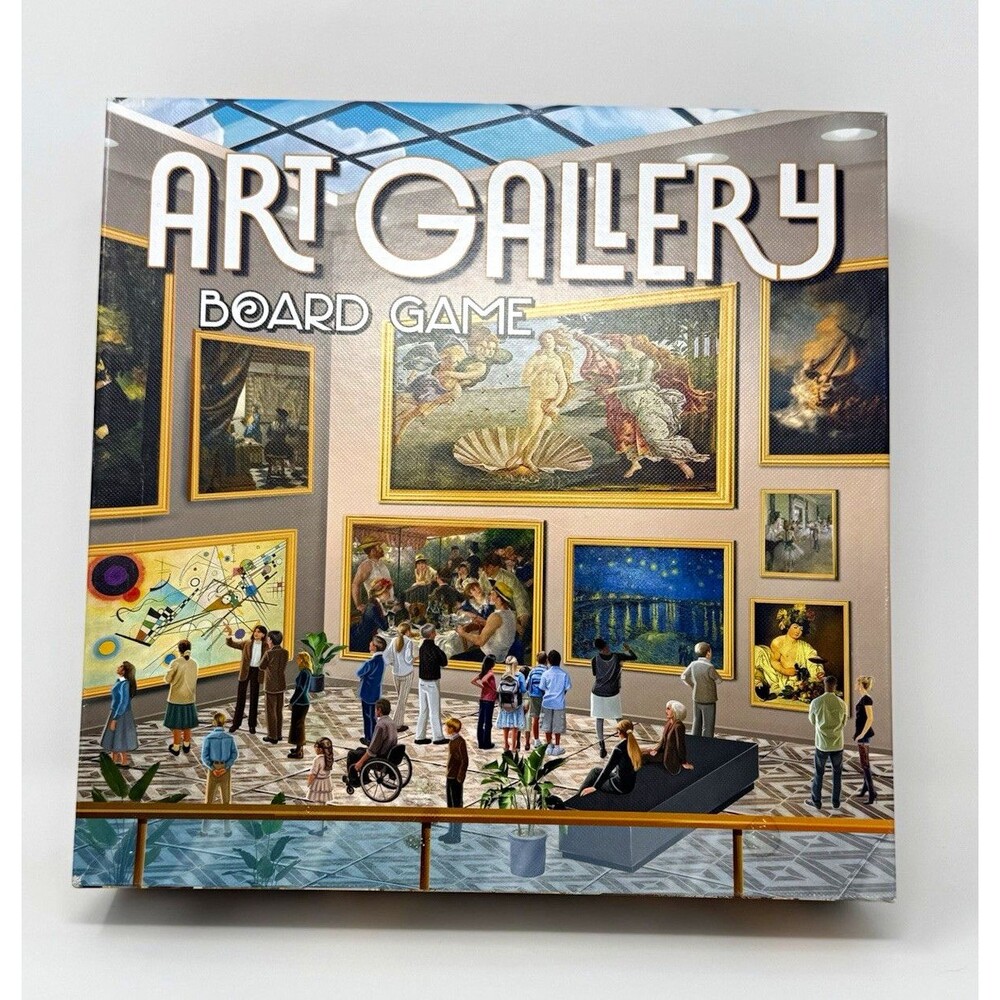 Piatnik Art Gallery Art Board Game Complete, 2 Players, Ages 10+, 2023